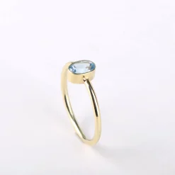 Ring 14k ocean gem