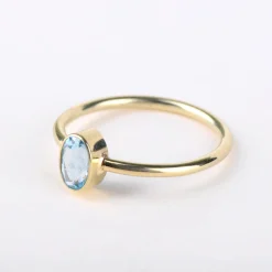 Ring 14k ocean gem