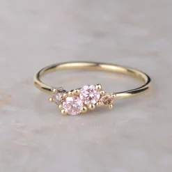 Ring 14k pink blush