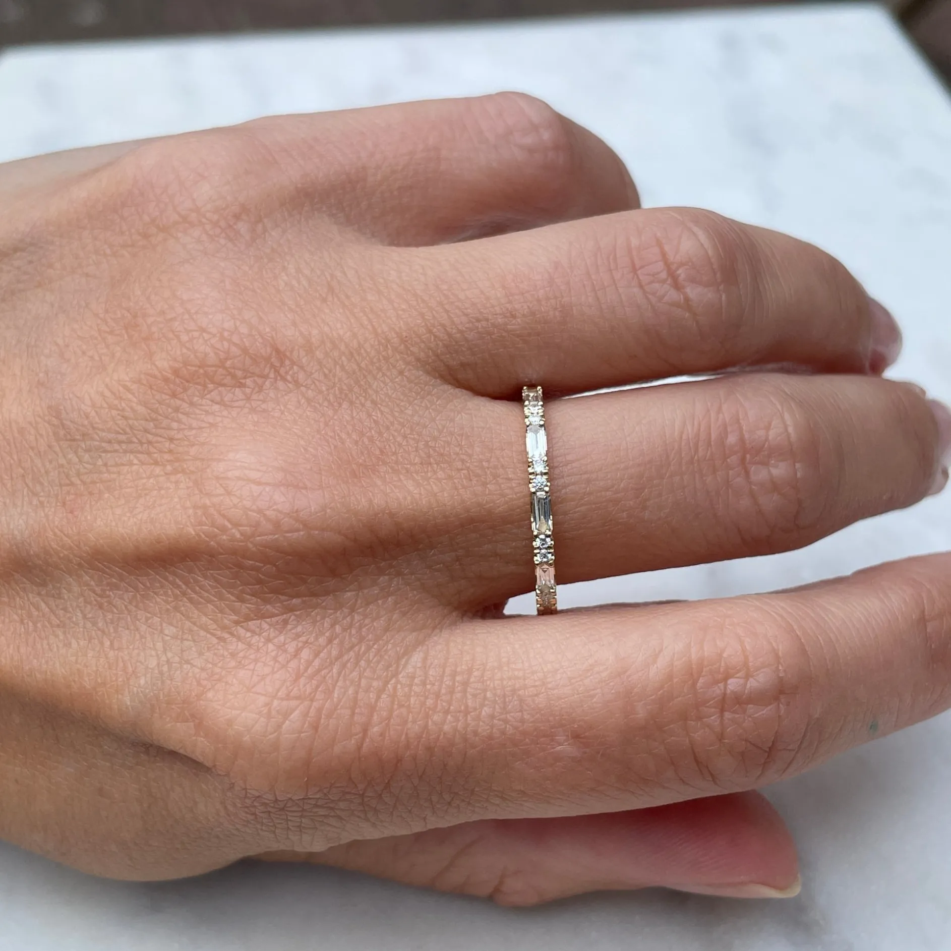 Ring 14k princess