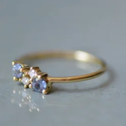 Ring 14k royal blue
