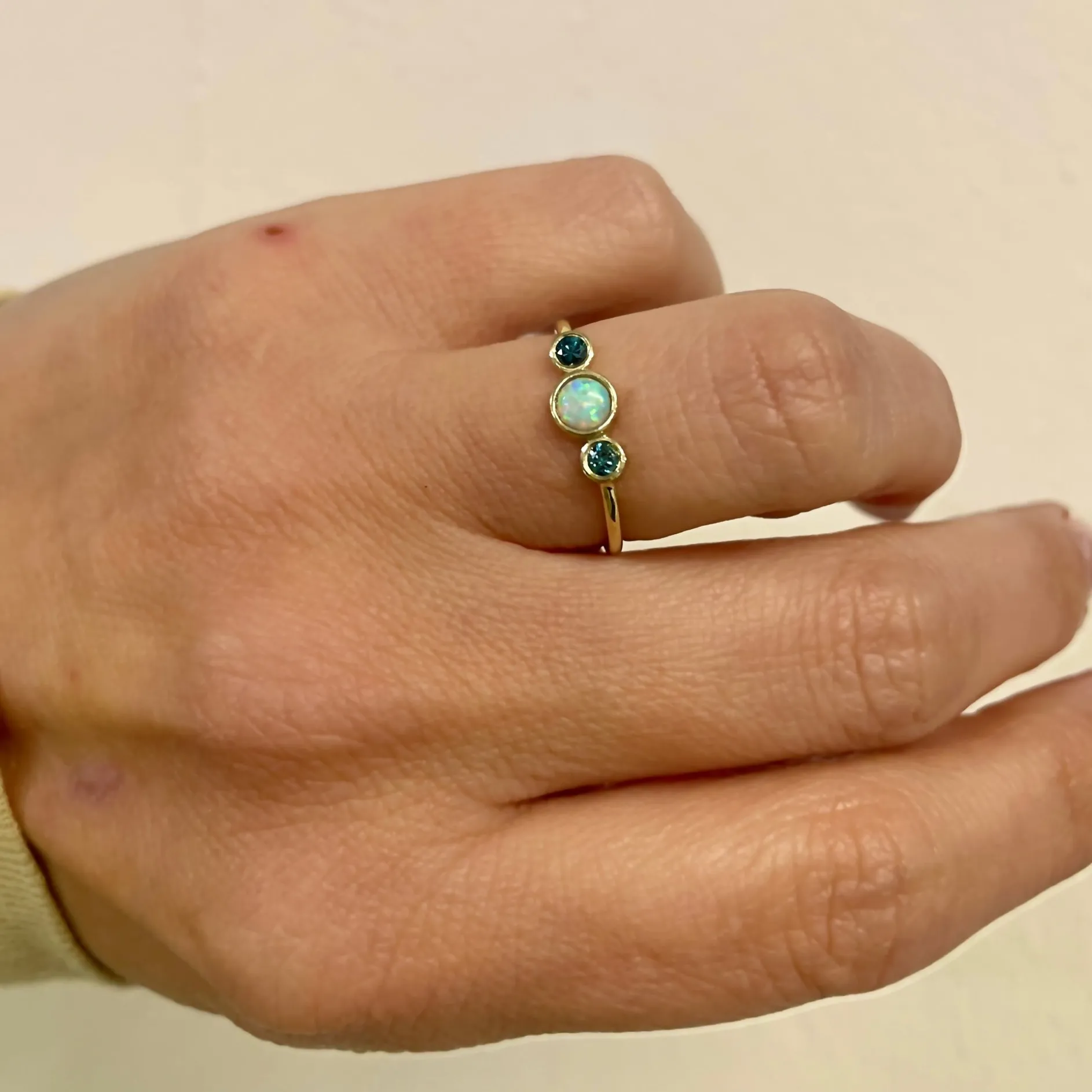 Ring 14k stargazing