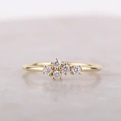 Ring 14k starlight
