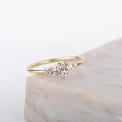 Ring 14k starlight