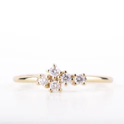 Ring 14k starlight