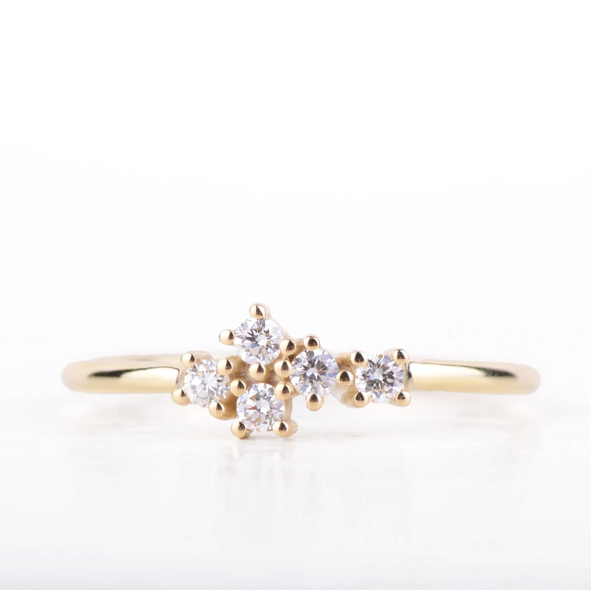 Ring 14k starlight