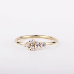 Ring 14k starlight