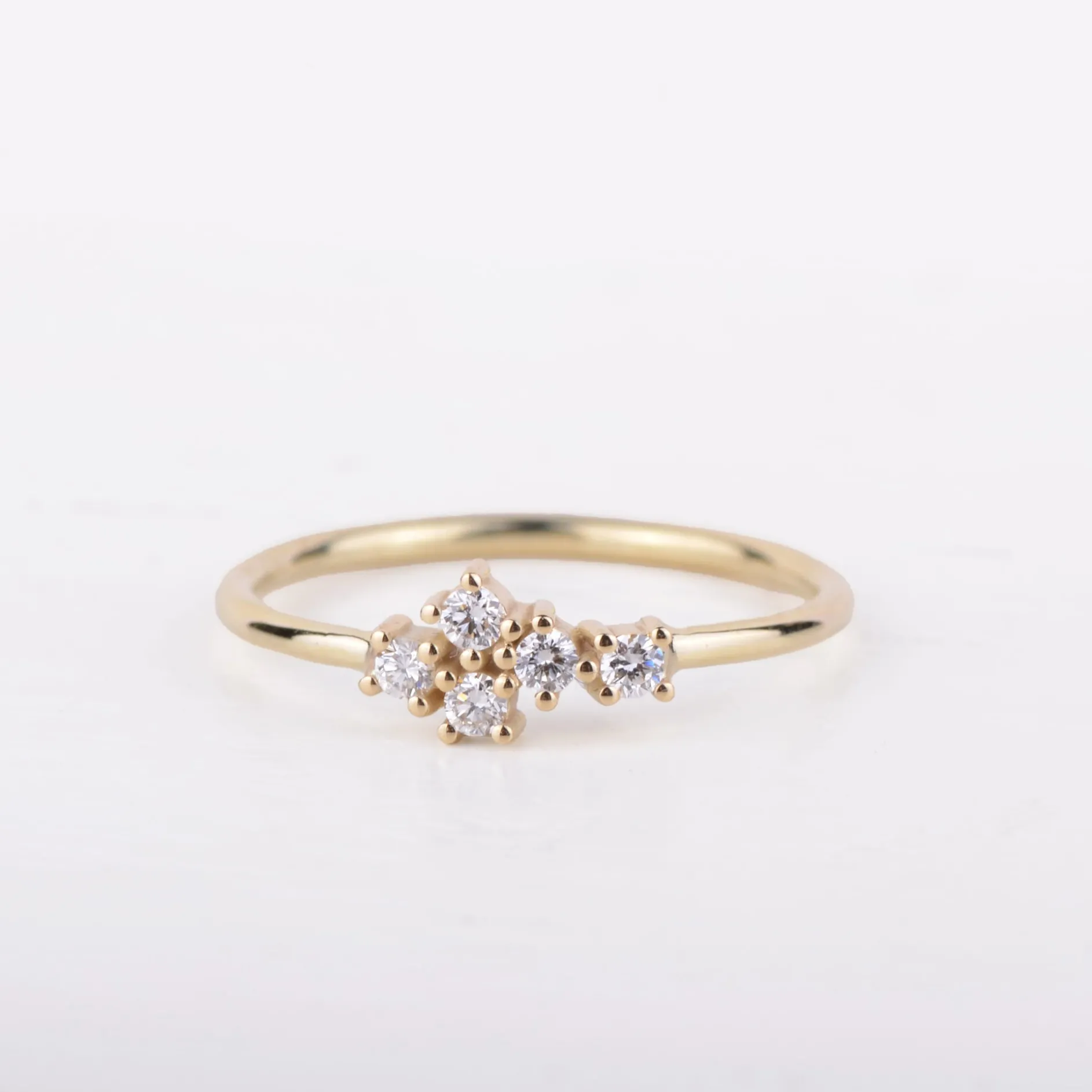 Ring 14k starlight