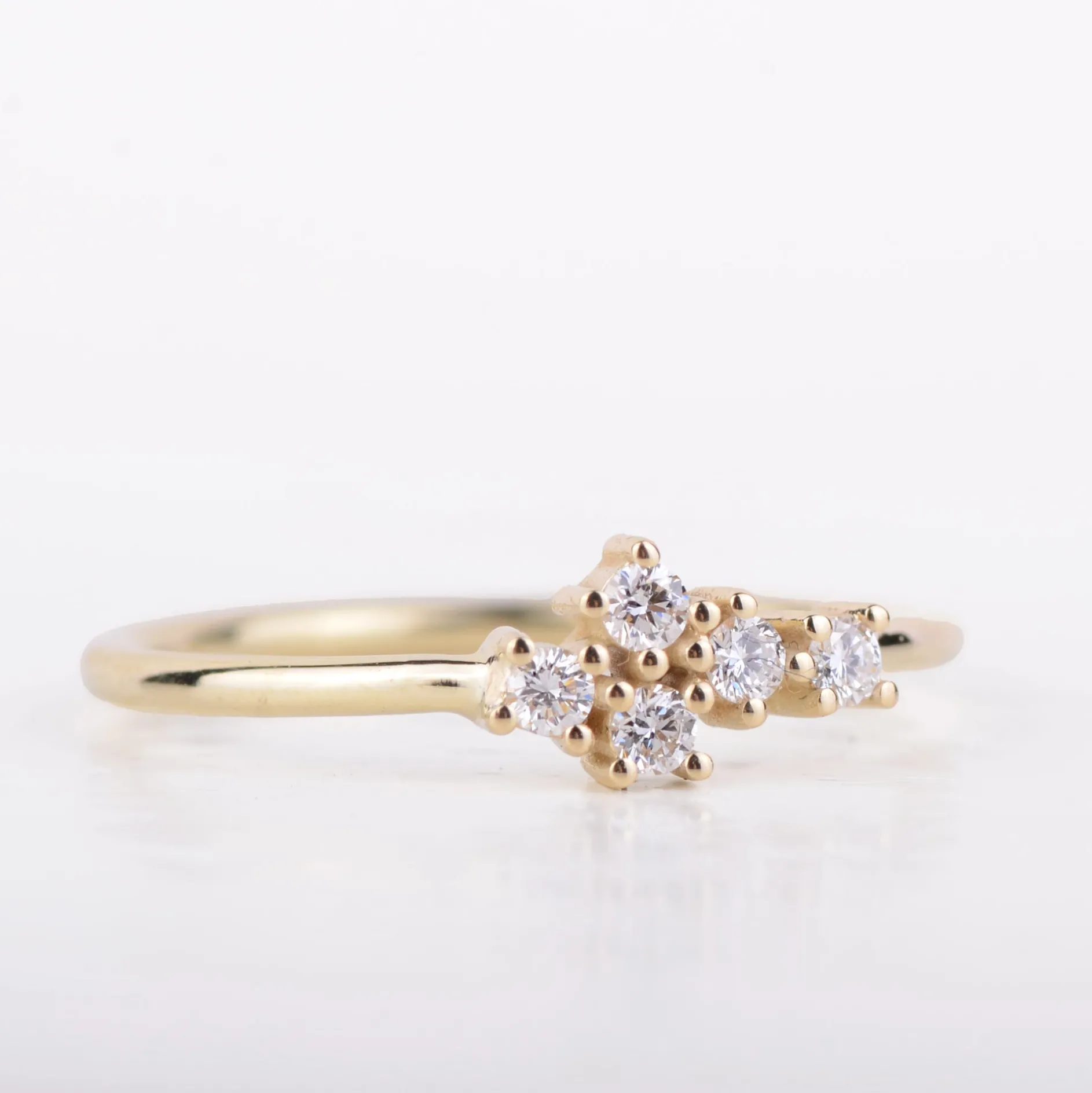 Ring 14k starlight