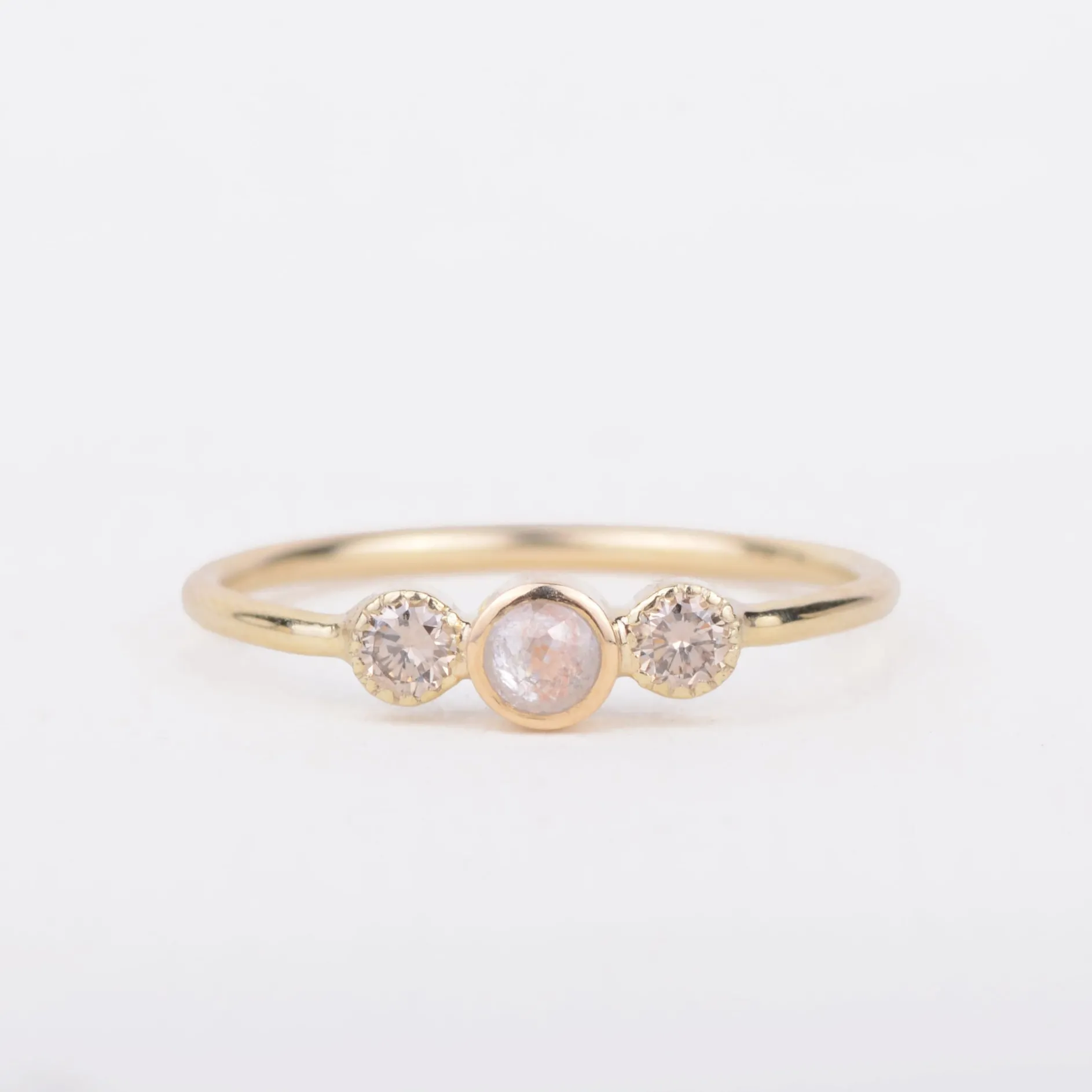 Ring 14k vintage elegance
