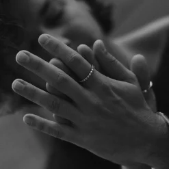 Ring straight pearl
