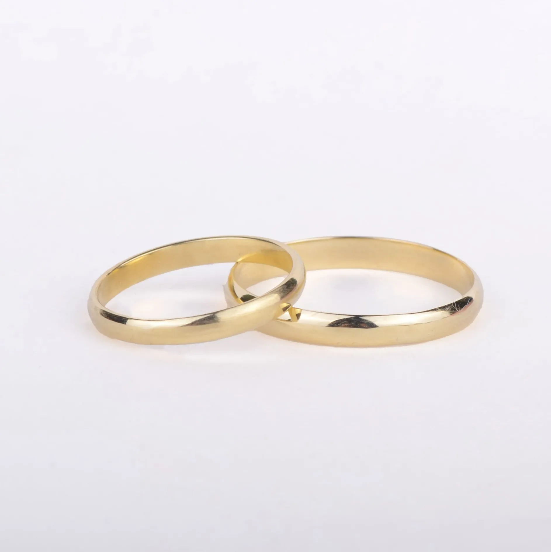 Trouwringen 14k Harry & Sally